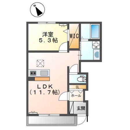 Ｈｏｔｔｏ　Ｈｏｕｓｅ（ホット　ハウス）の物件間取画像